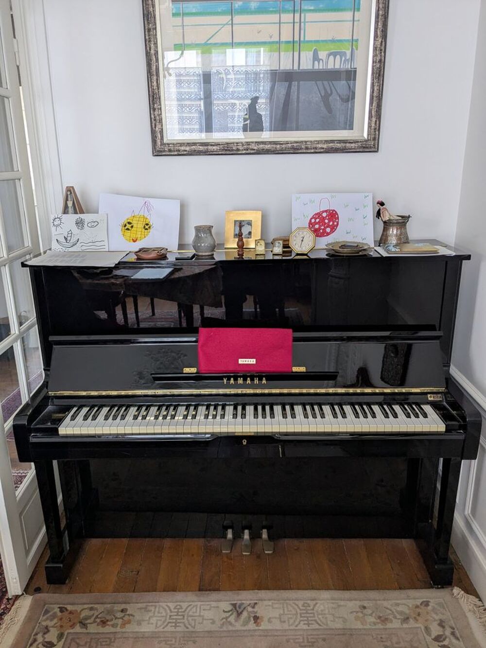 piano droit Yamaha U1 en tr&egrave;s bon &eacute;tat Instruments de musique