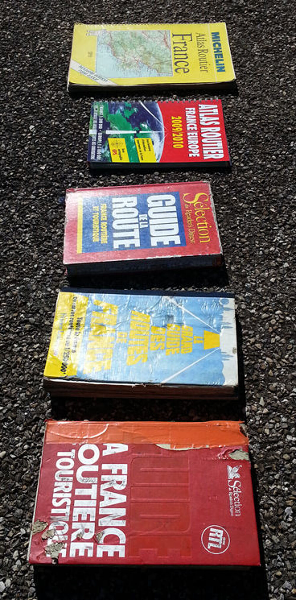 5 tr&egrave;s grands guides de la route Livres et BD