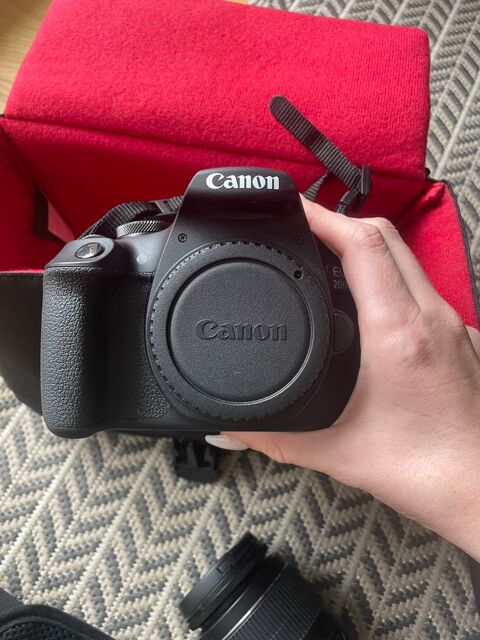 CANON EOS 2000D EF-S 18-55 IS II EF 75-300 F/ SAC   CARTE MMOIRE SD 16 GO 450 Clamart (92)