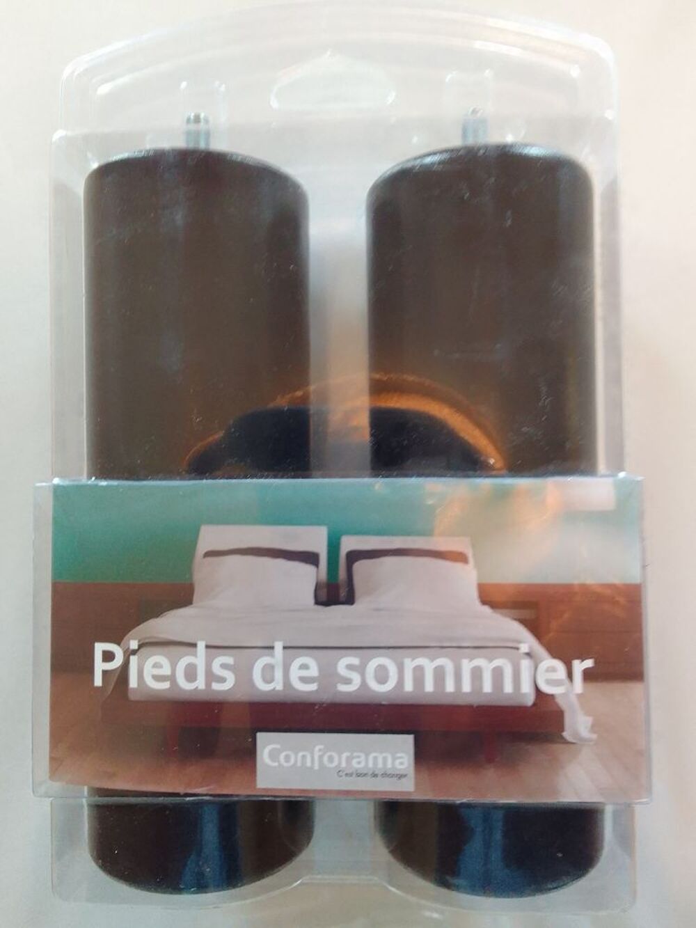 deux pieds de sommier NEUF Meubles