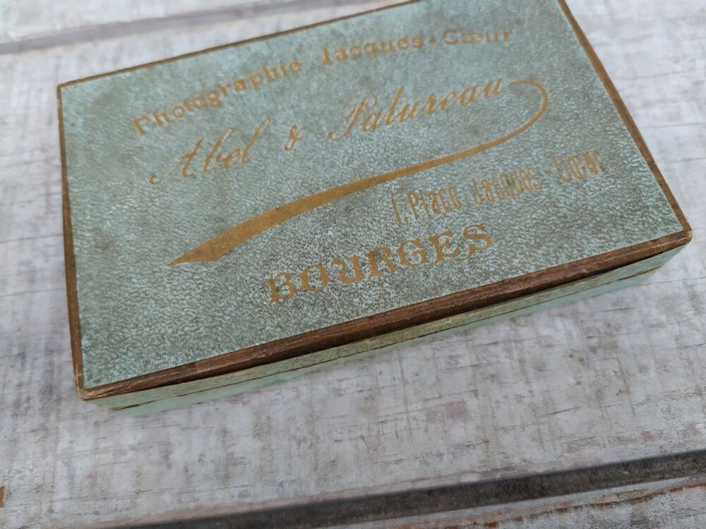 Boite CDV Atelier de Photographie Abel et Patureau &agrave; Bourges 