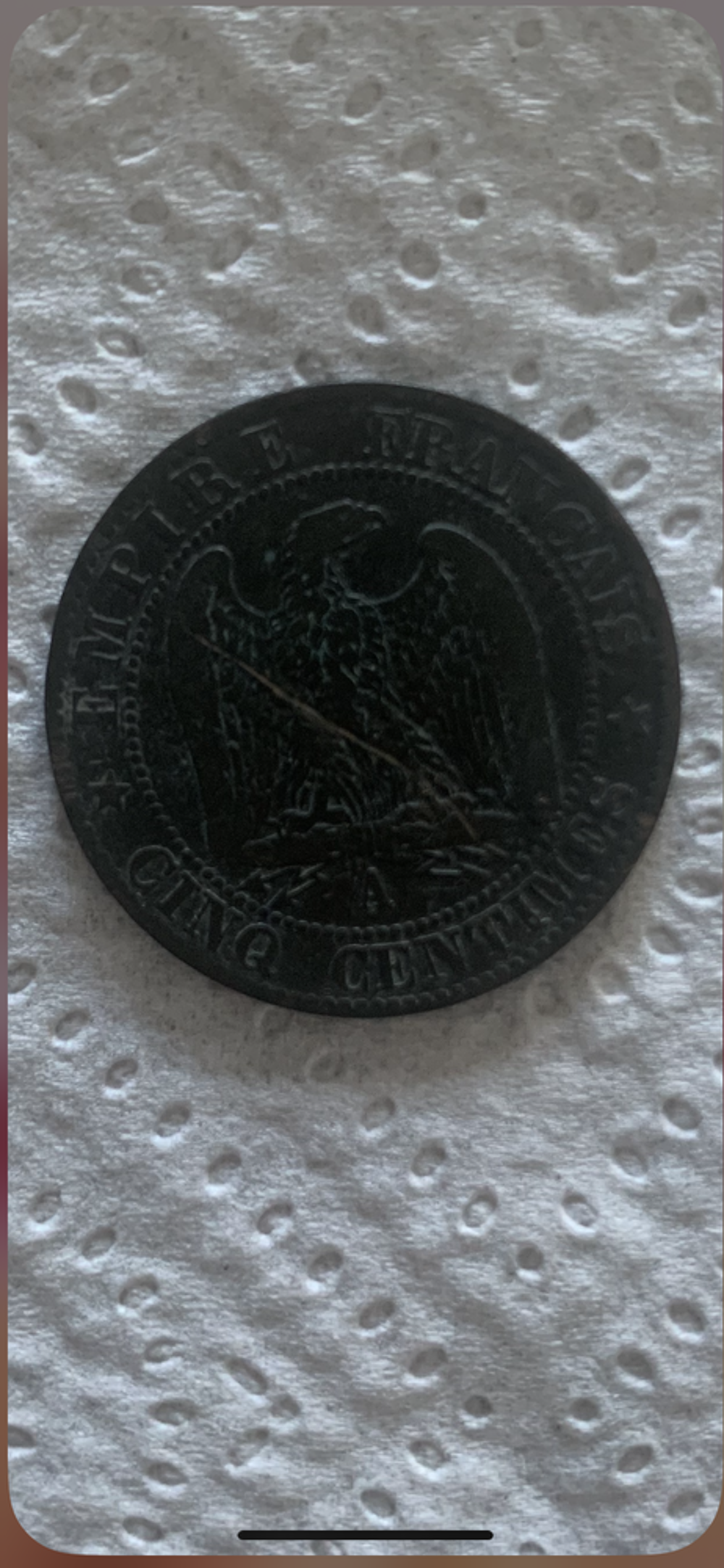 Pi&egrave;ce de monnaie Napol&eacute;on III 