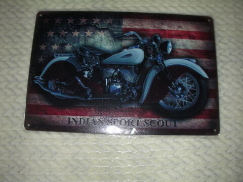 Plaque décorative MOTO INDIAN 25 Roques (31)