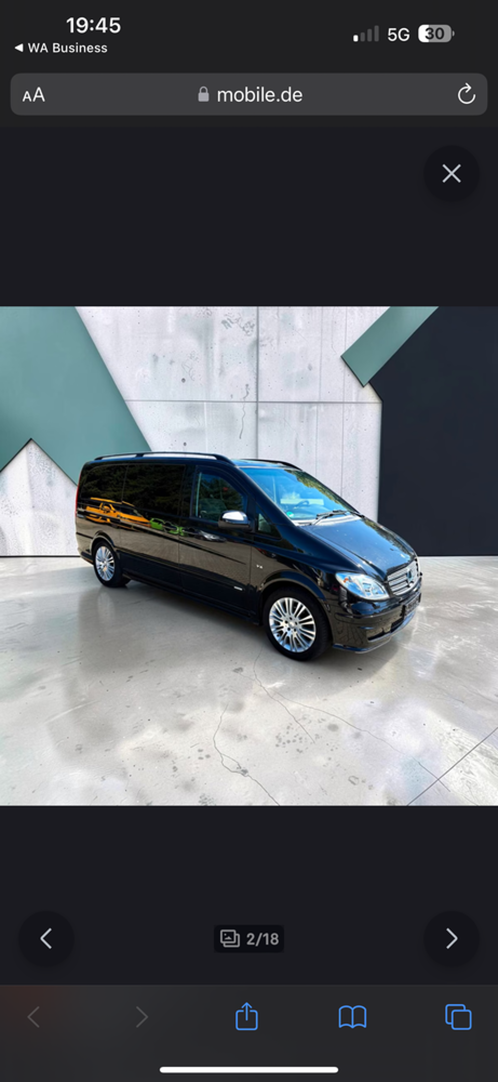 Viano 2010 occasion 25000 Besan&ccedil;on