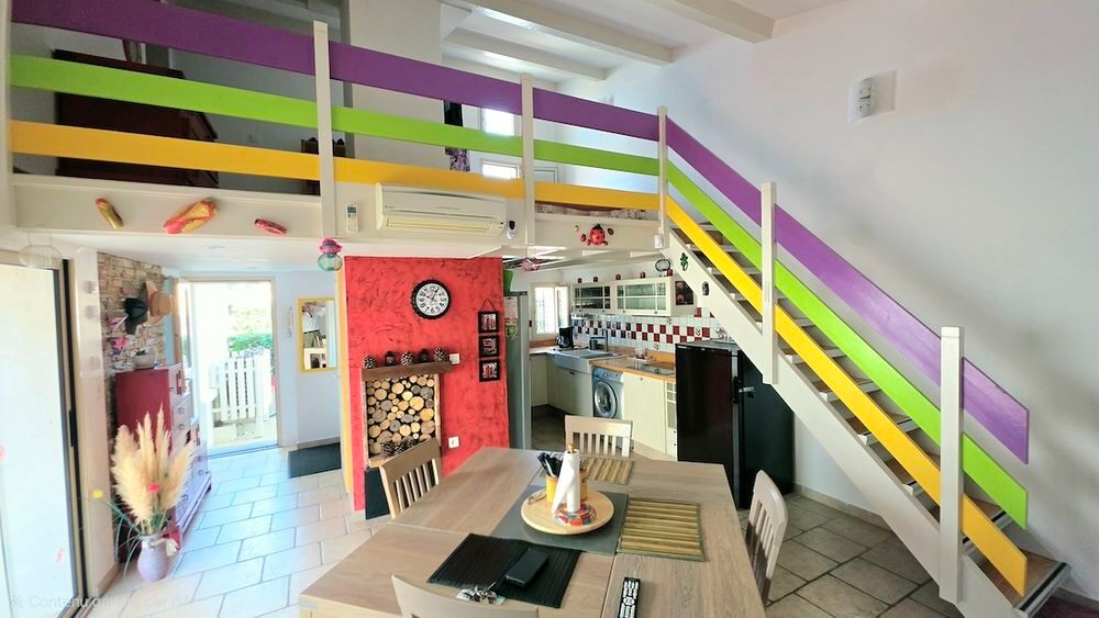 Vente Villa LE CAP D'AGDE : Résidence située directement aux abords de la plage de la Roquille, résidence calme de standing: Villa 4 pièces / mezzanine / 2 terrasses. Le cap d agde