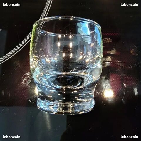 Verres de bistrot des années 50 - Verrines 5 Issoire (63)
