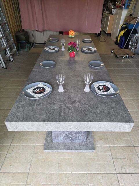 GRANDE TABLE EFFET BTON SALLE A MANGER 180 Lombez (32)