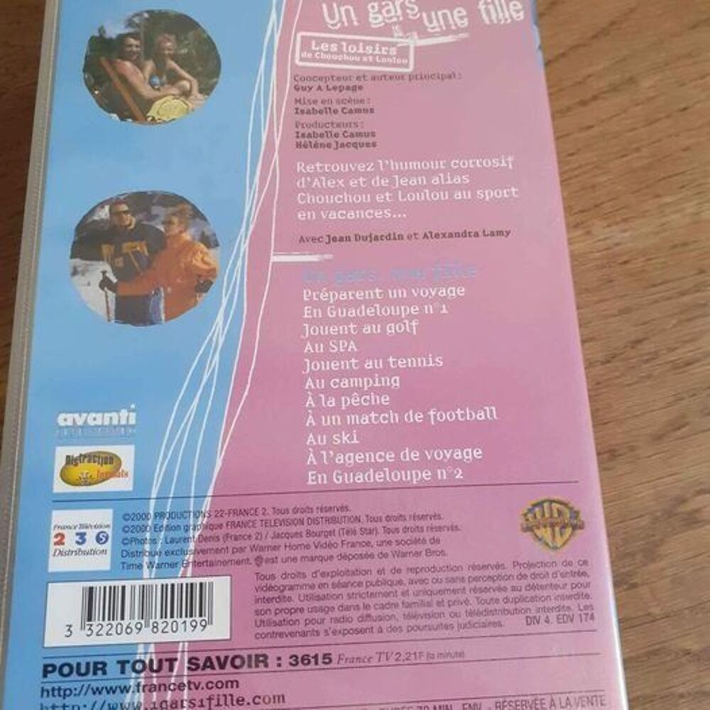 VHS un gars une fille les loisirs DVD et blu-ray