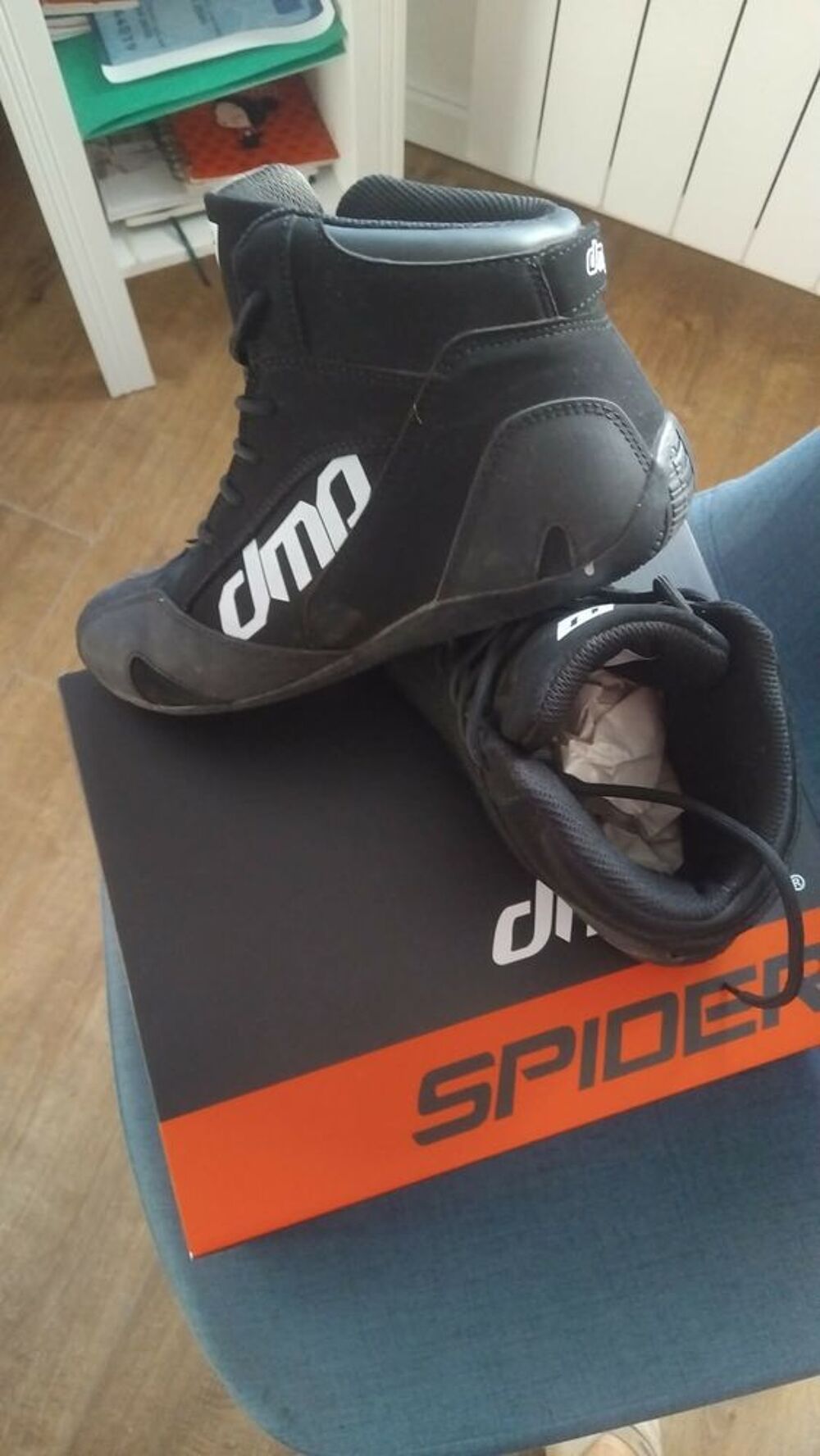 1 paire de chaussures de moto DMP pour femme, neuve Sports