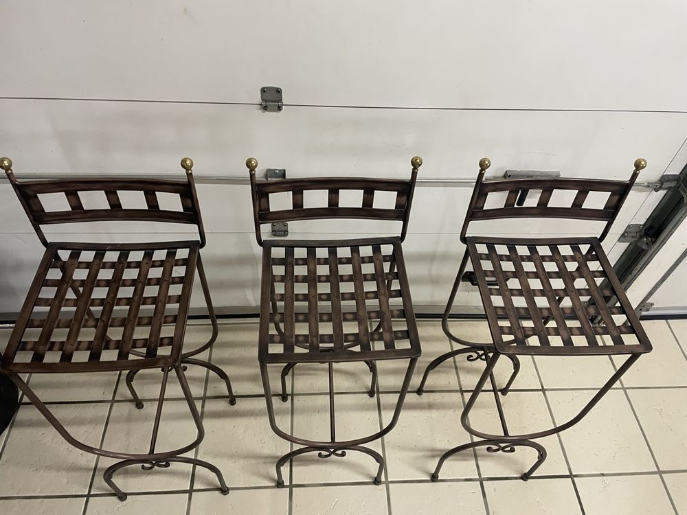 LOT 3 TABOURETS DE BAR Meubles