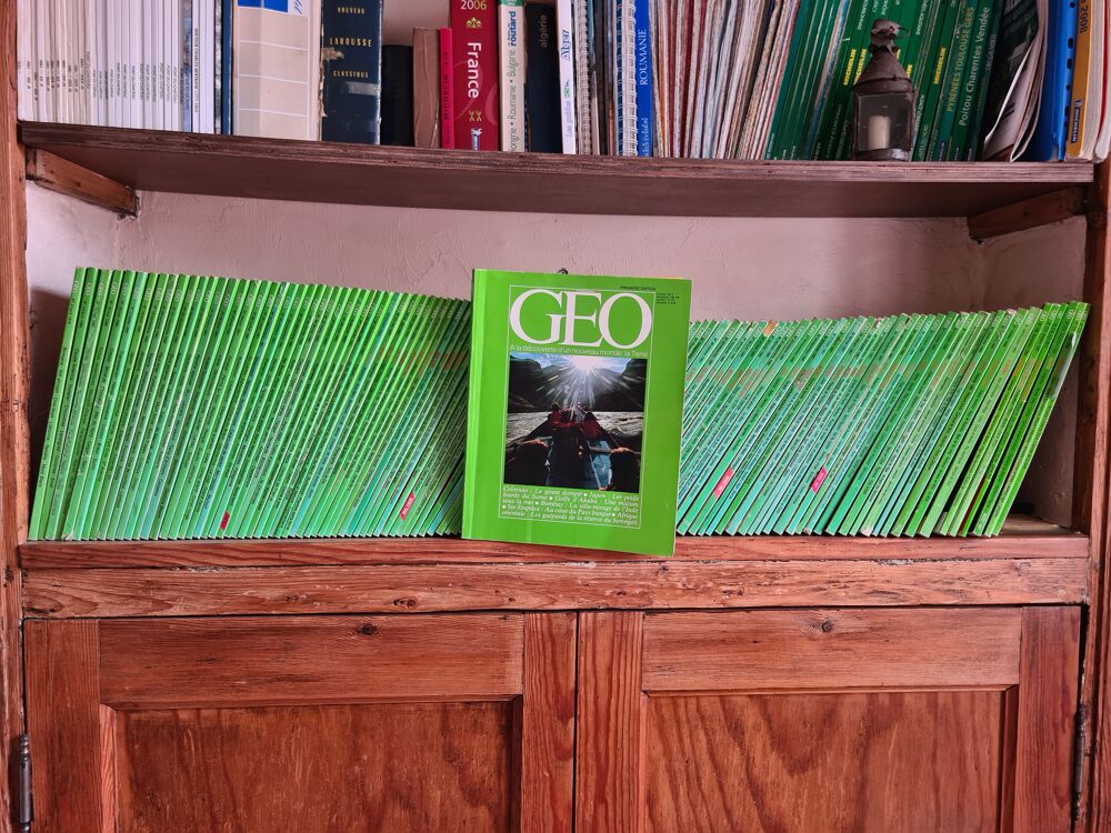 S&eacute;rie de livres GEO Livres et BD