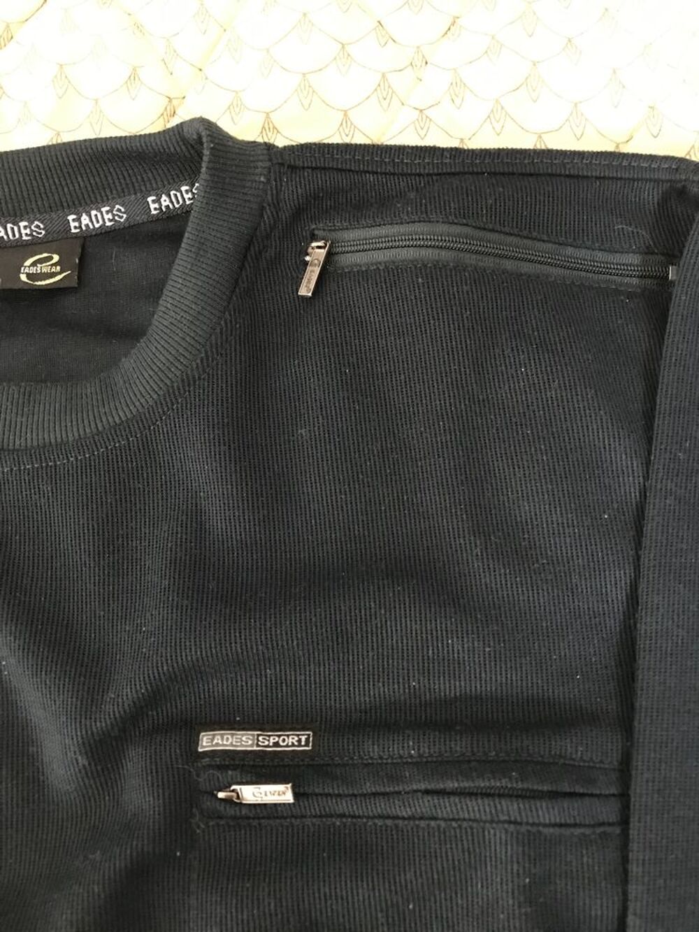 Pull MARINE Col rond taille M EADES Vêtements