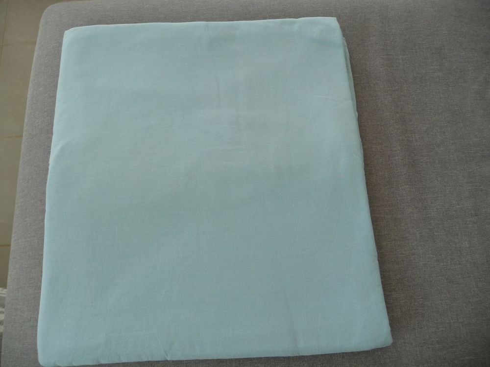 Housse de couette bleu ciel 180 x 200 cm Décoration