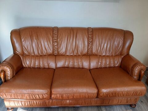 Canap cuir 3 places 180 Sane-Saint-Just (76)