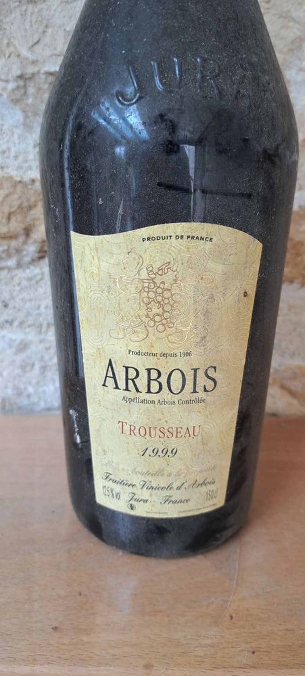 Magnum ARBOIS rouge c&eacute;page TROUSSEAU" de 1999 