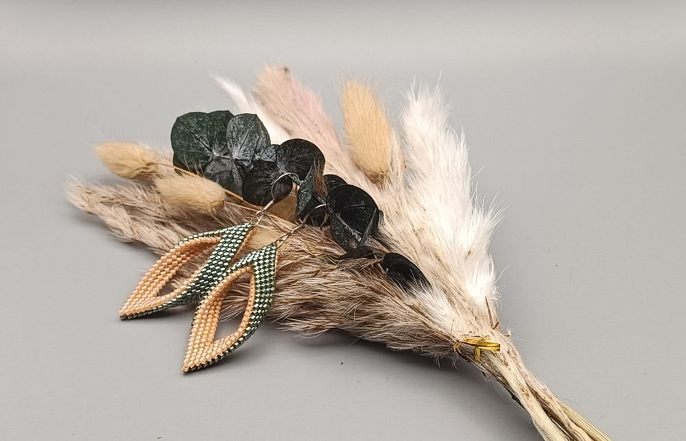 Boucles d'oreilles en perles Miyuki Bijoux et montres