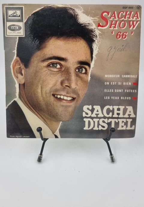 Vinyle 45 tours Sacha Distel : Sacha Show (66) avec fourreau 2 Vulbens (74)