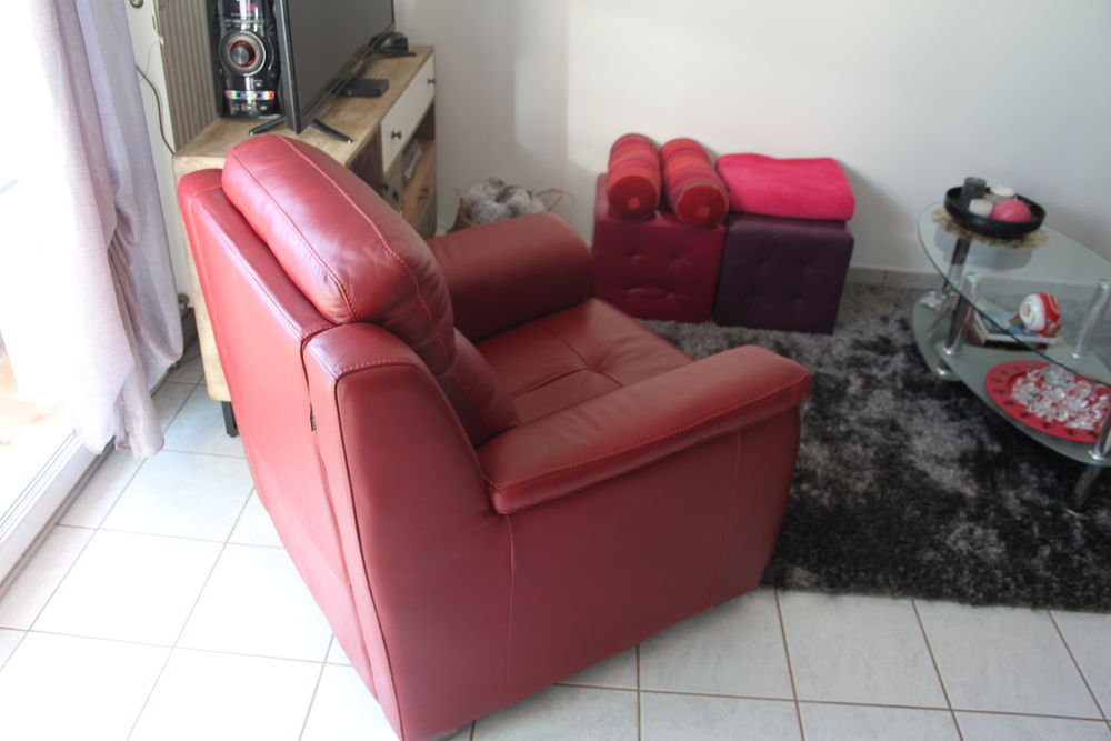 fauteuil cuir vachette Meubles