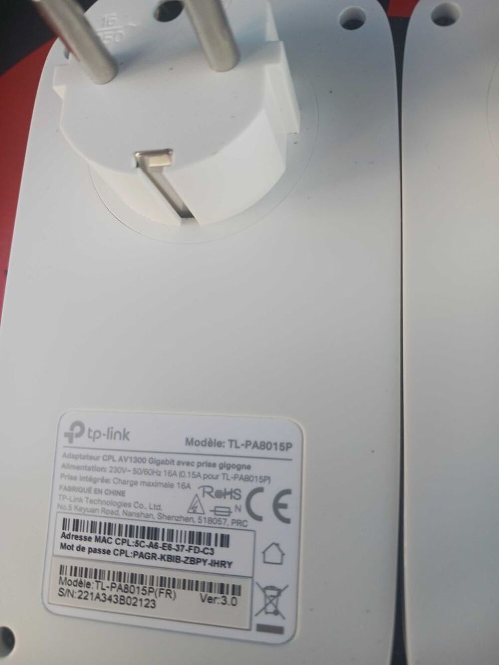 transmetteur cpl Audio et hifi