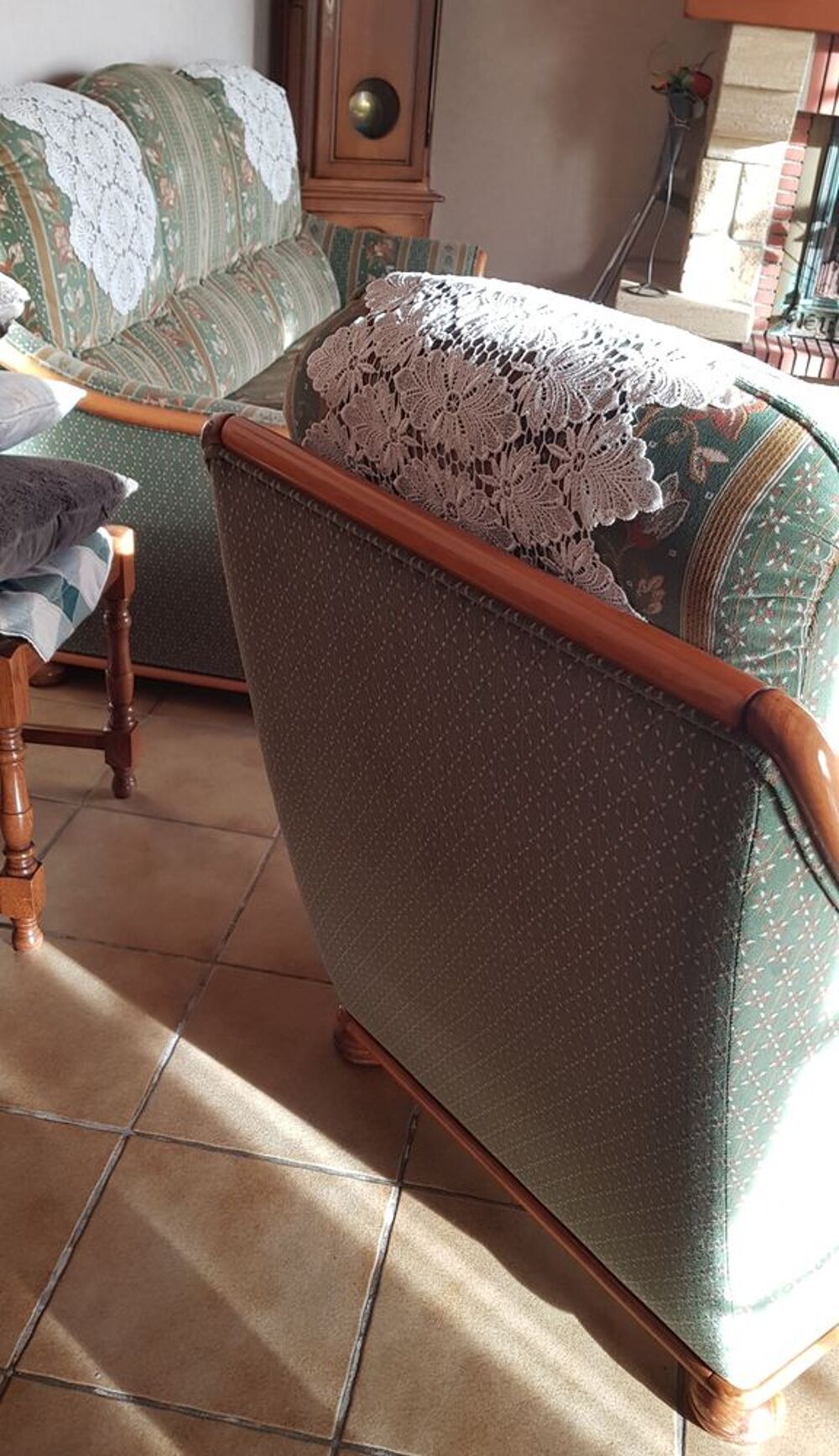 CANAPE ET SES 2 FAUTEUILS Meubles