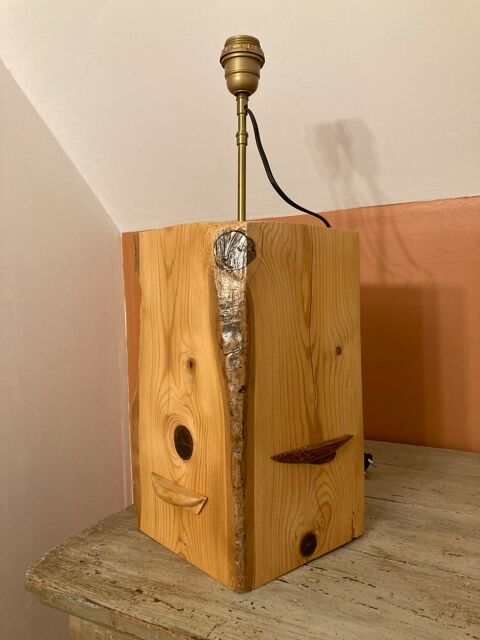 Pied de lampe en bois 100 Crozon (29)