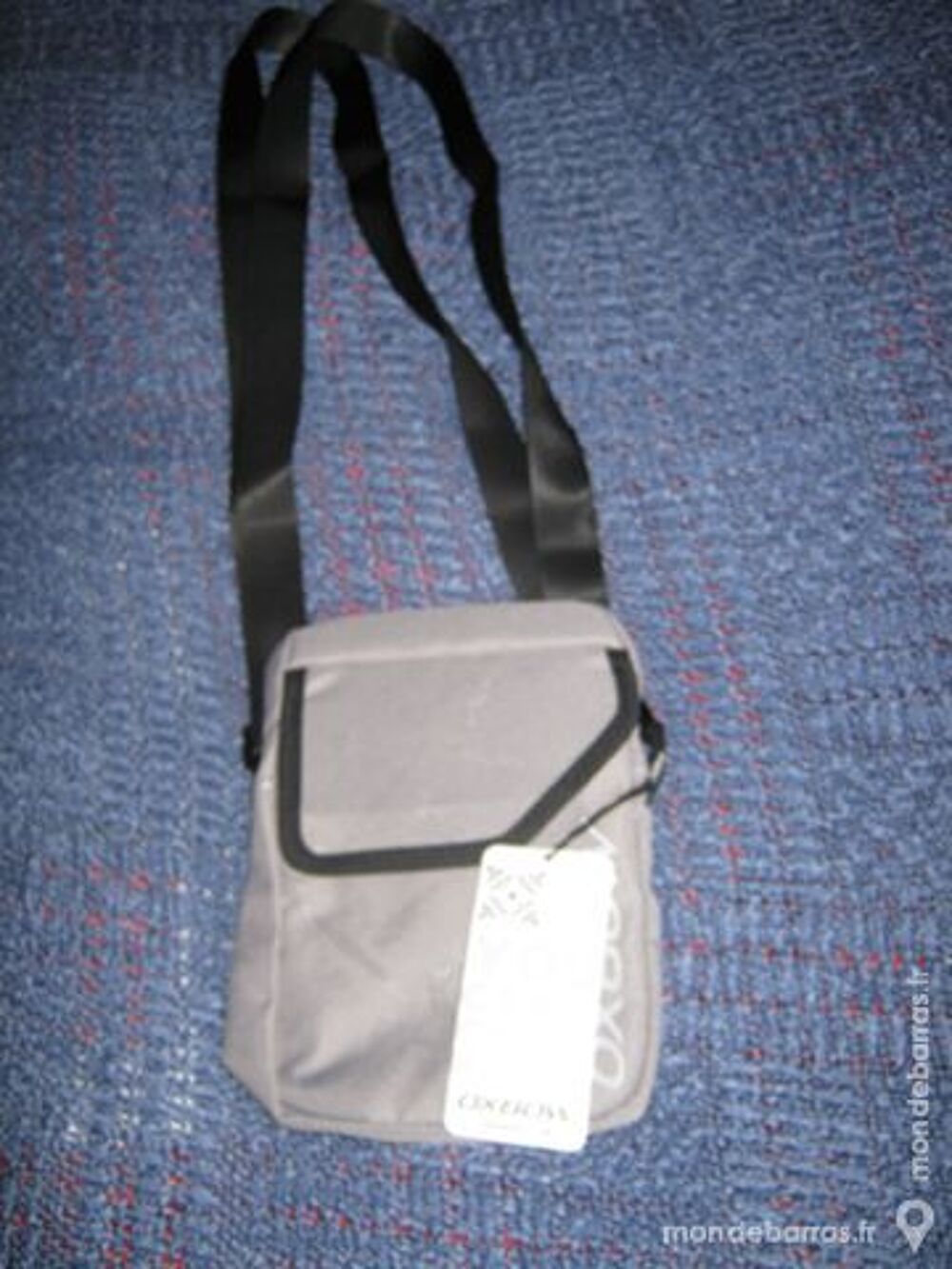 Sacoche homme edinet gris Maroquinerie