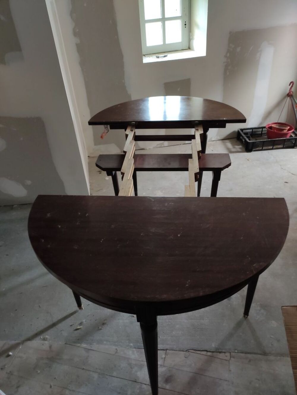 Console demi lune extensible Meubles