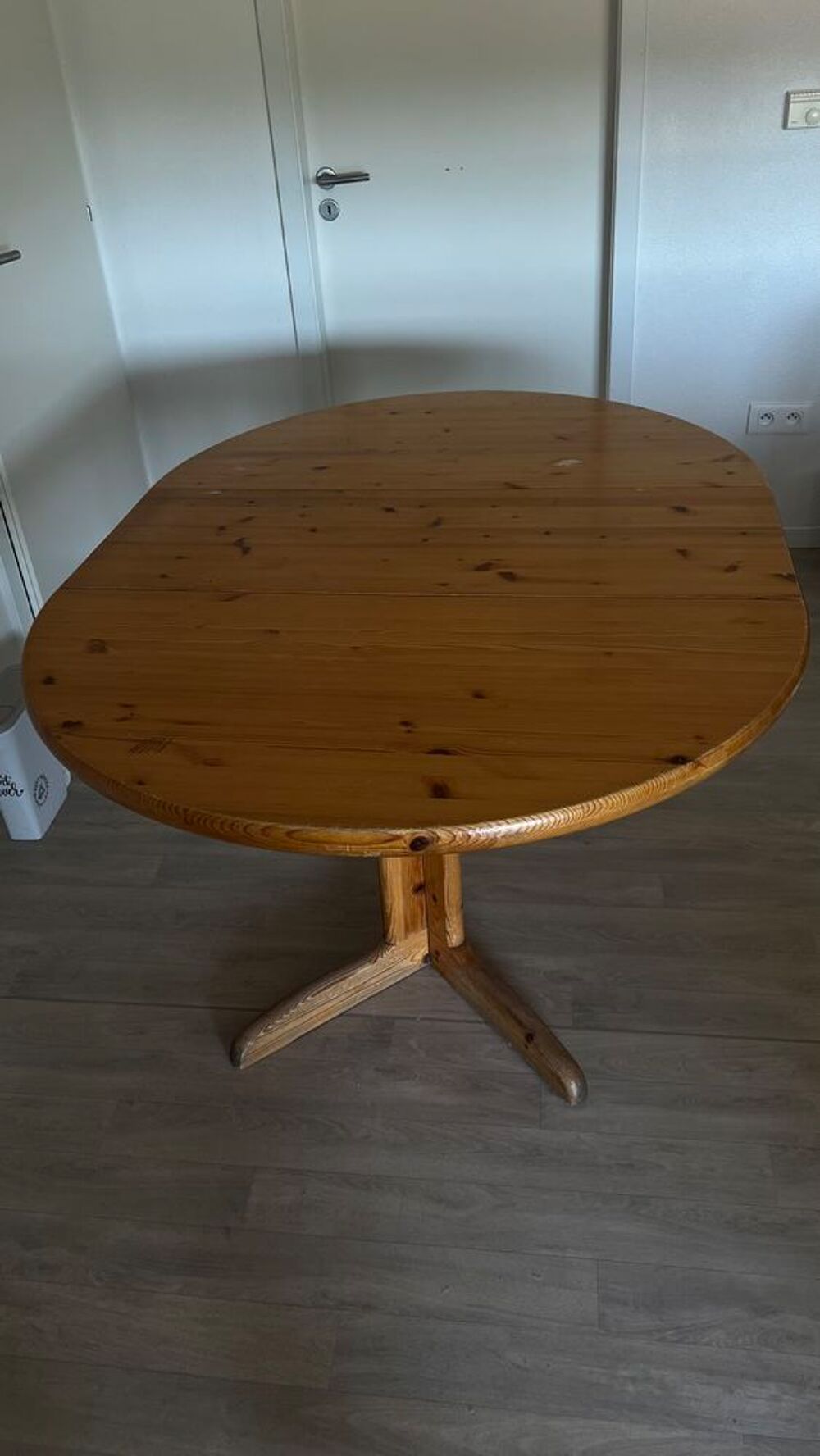 Grande table ronde extensible bois massif Meubles