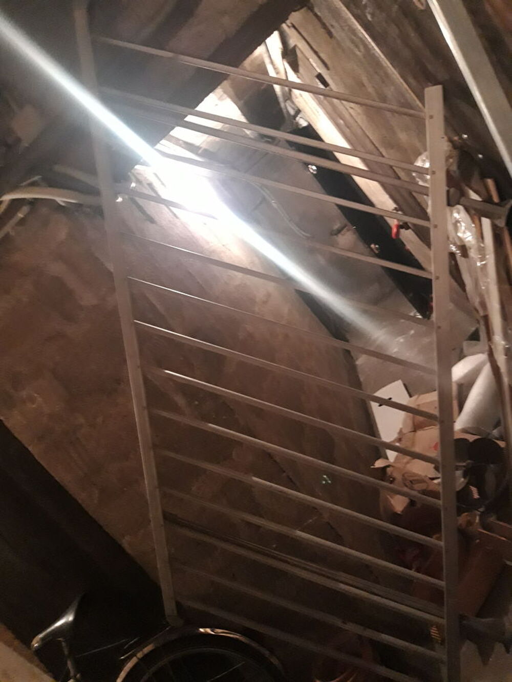 2 rampes d'escaliers en aluminium Bricolage