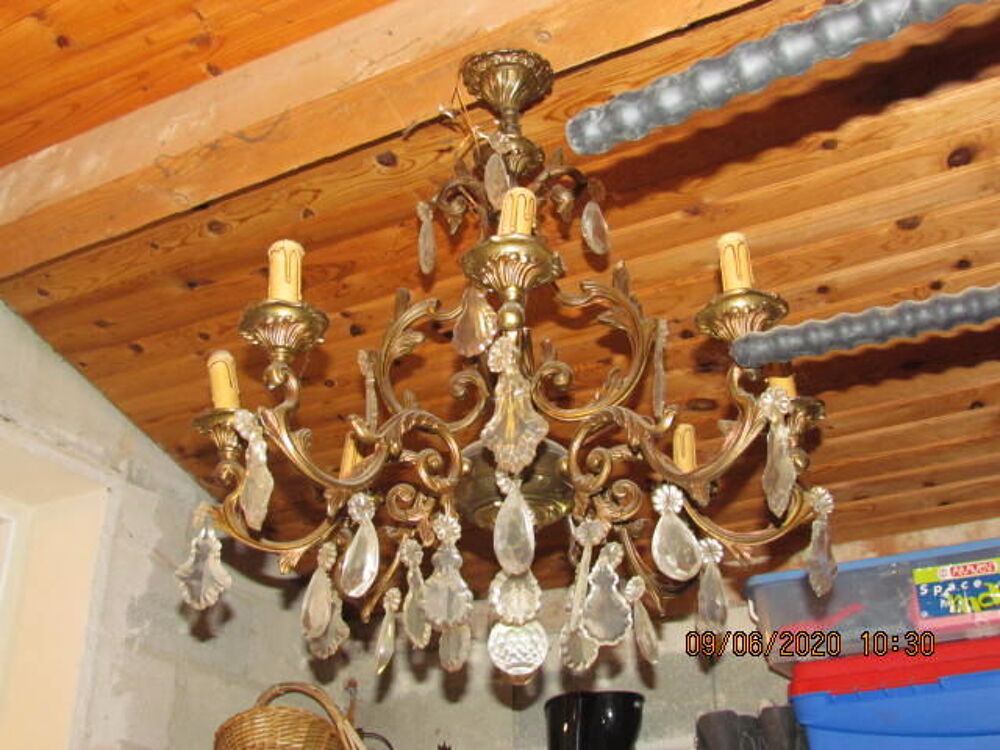 lustre bronze Décoration