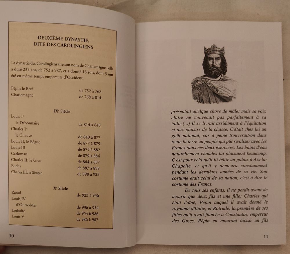 Livre "Les grands noms de l'histoire : Charlemagne" Livres et BD