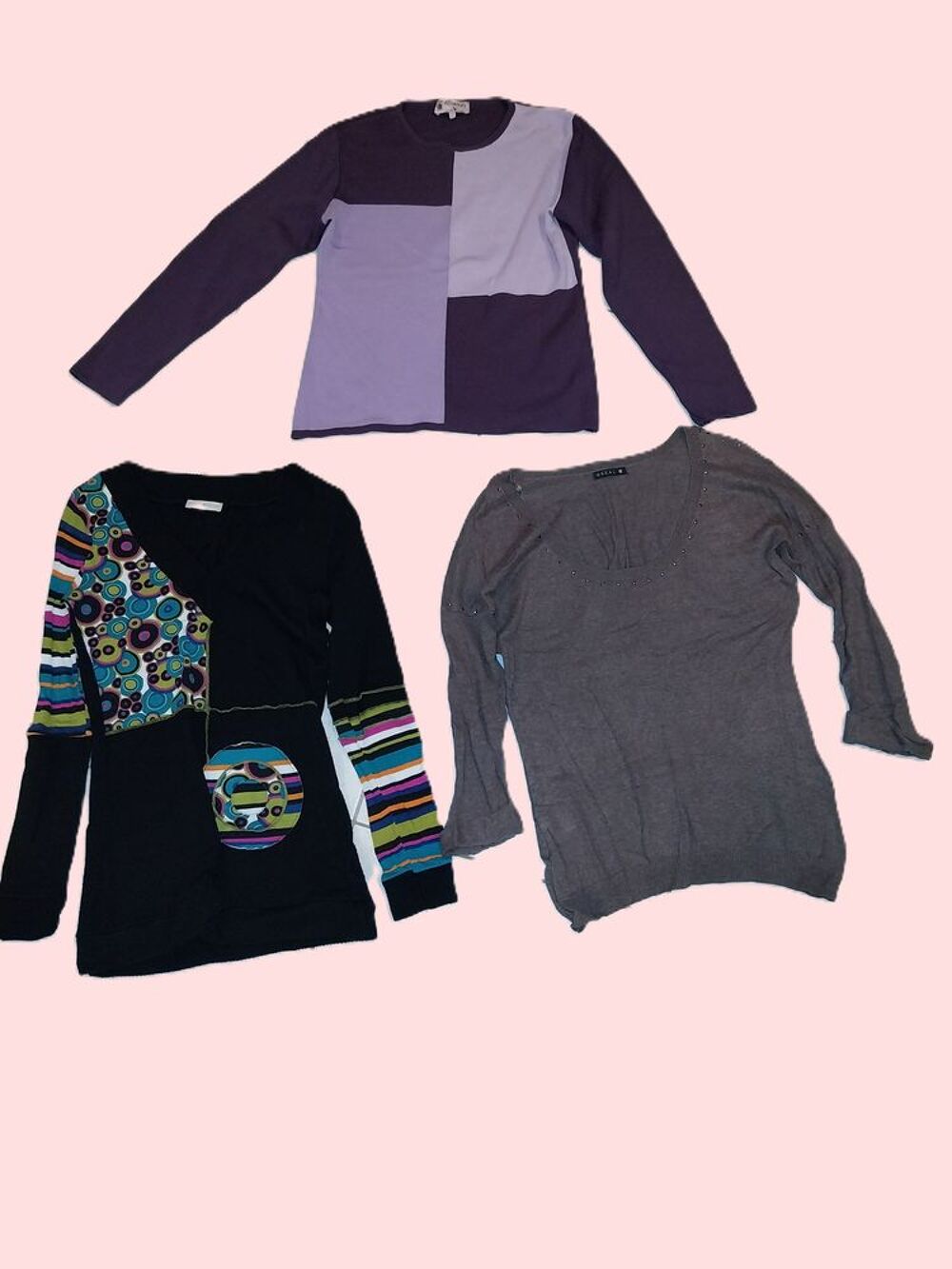 LOT VETEMENT FEMME MI-SAISON TAILLE M Vêtements
