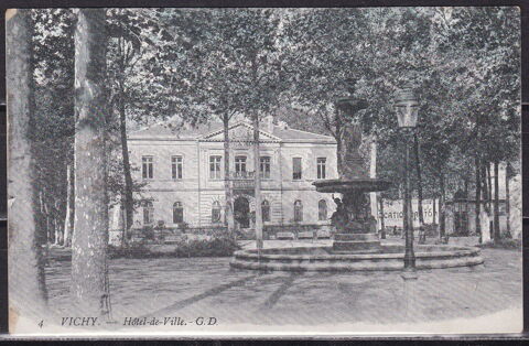   CPA-carte postale- VICHY (03) Hotel de Ville 