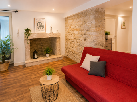   DINAN CENTRE APPART MEUBLE & TEMPERE, 2 PIECES & JARDIN  Appartement - 2 pièce(s) - 33 m²