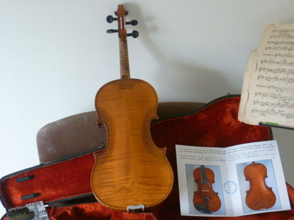 Exceptionnel violon 4/4 de Mirecourt ancien complet. Instruments de musique