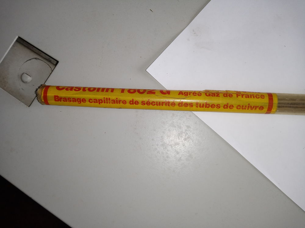 Brasure Castolin +Eutectic 1802 G Bricolage