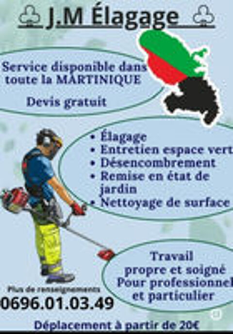   Bonjour J offre mes services d entretien d espaces vert etc  