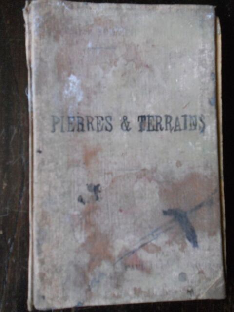 PIERRES & TERRAINS. Gaston Bonnier.1901 9 Tours (37)