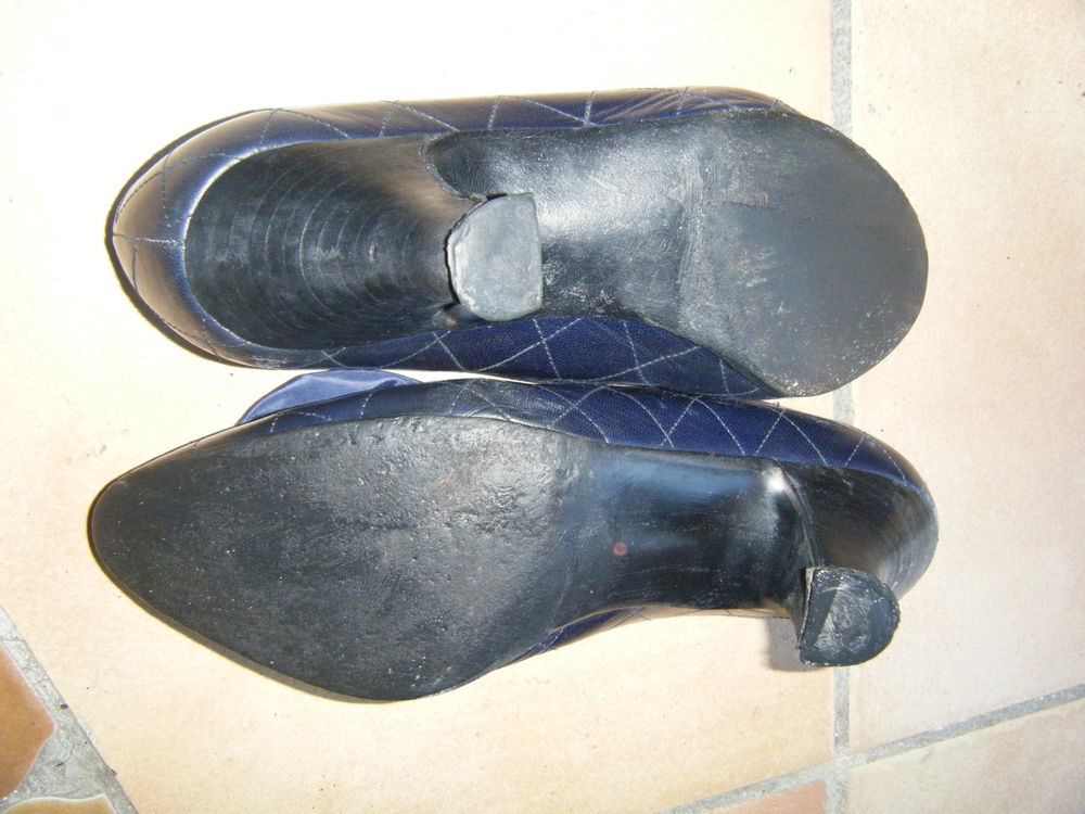 escarpin bleu taille 37 Chaussures