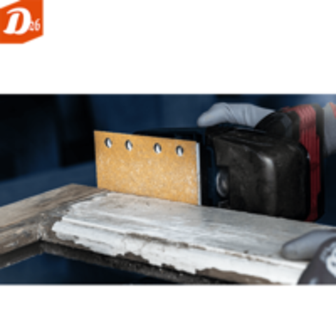   10 feuilles abrasives BOSCH 93x186mm 8 Trous Grain K80 P80 