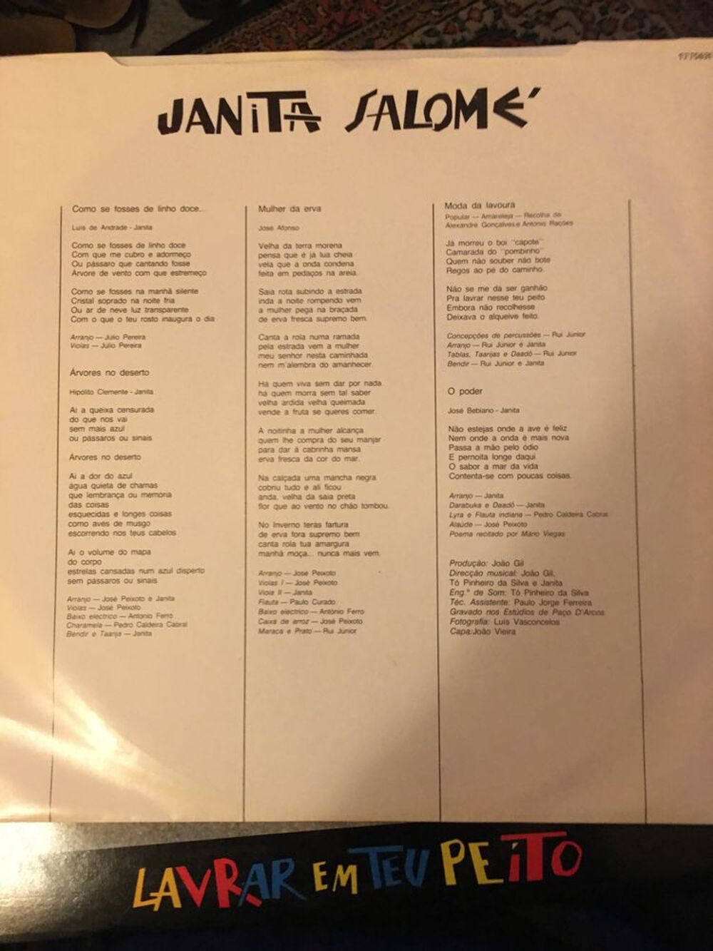 janita Salom&eacute; CD et vinyles