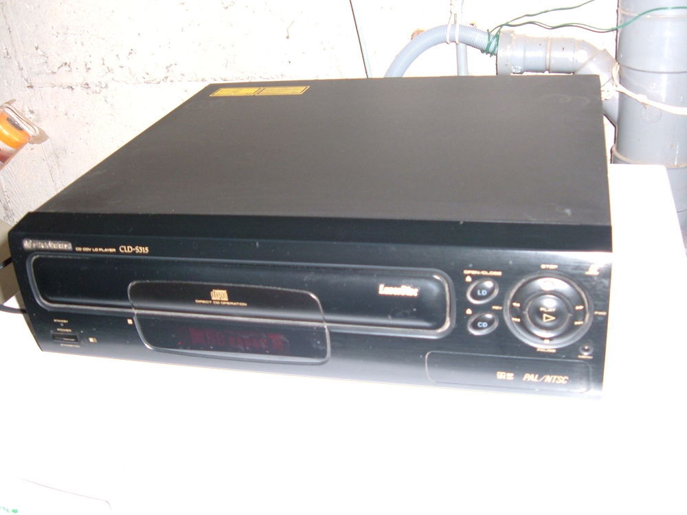LECTEUR de Laser Disc VIDEO Audio et hifi