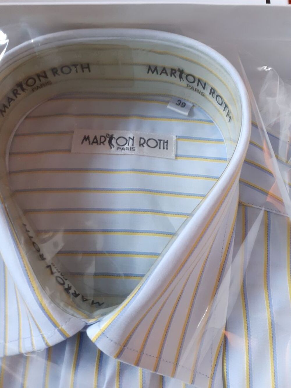 CHEMISE HOMME NEUVE Taille 39 Dans sa Bo&icirc;te Vêtements