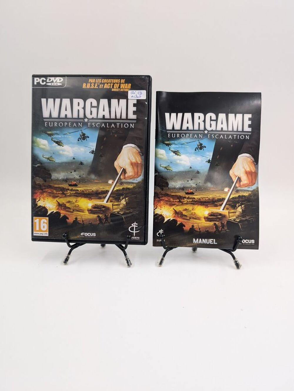 Jeu PC Wargame : European Escalation complet (Cl&eacute; CD inclut) Consoles et jeux vidéos