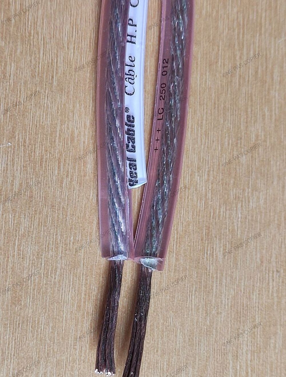 C&acirc;bles d'enceintes audiophiles REAL CABLES Moniteur Mont&eacute;s Audio et hifi