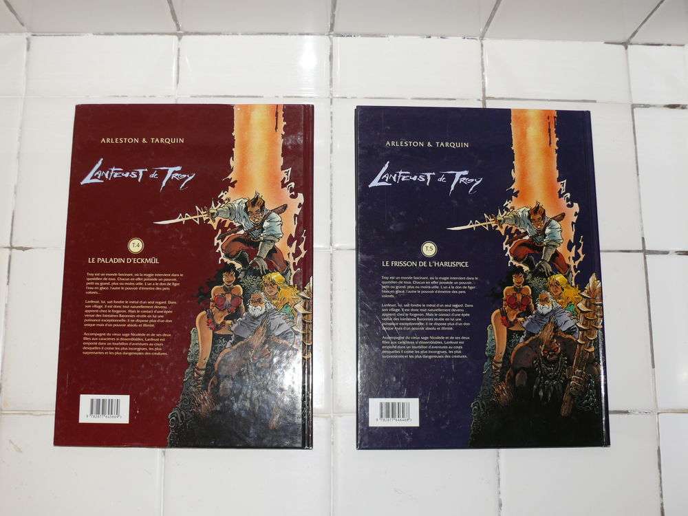 2 BD : "Lanfeust de Troy" Livres et BD