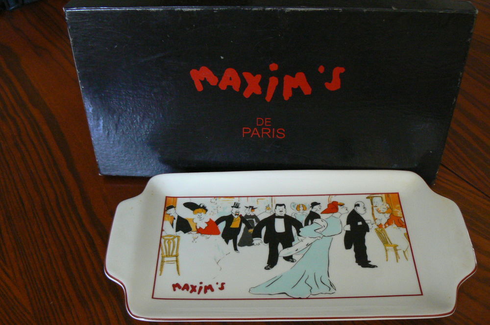 Plateau Maxim's Art d&eacute;co 
