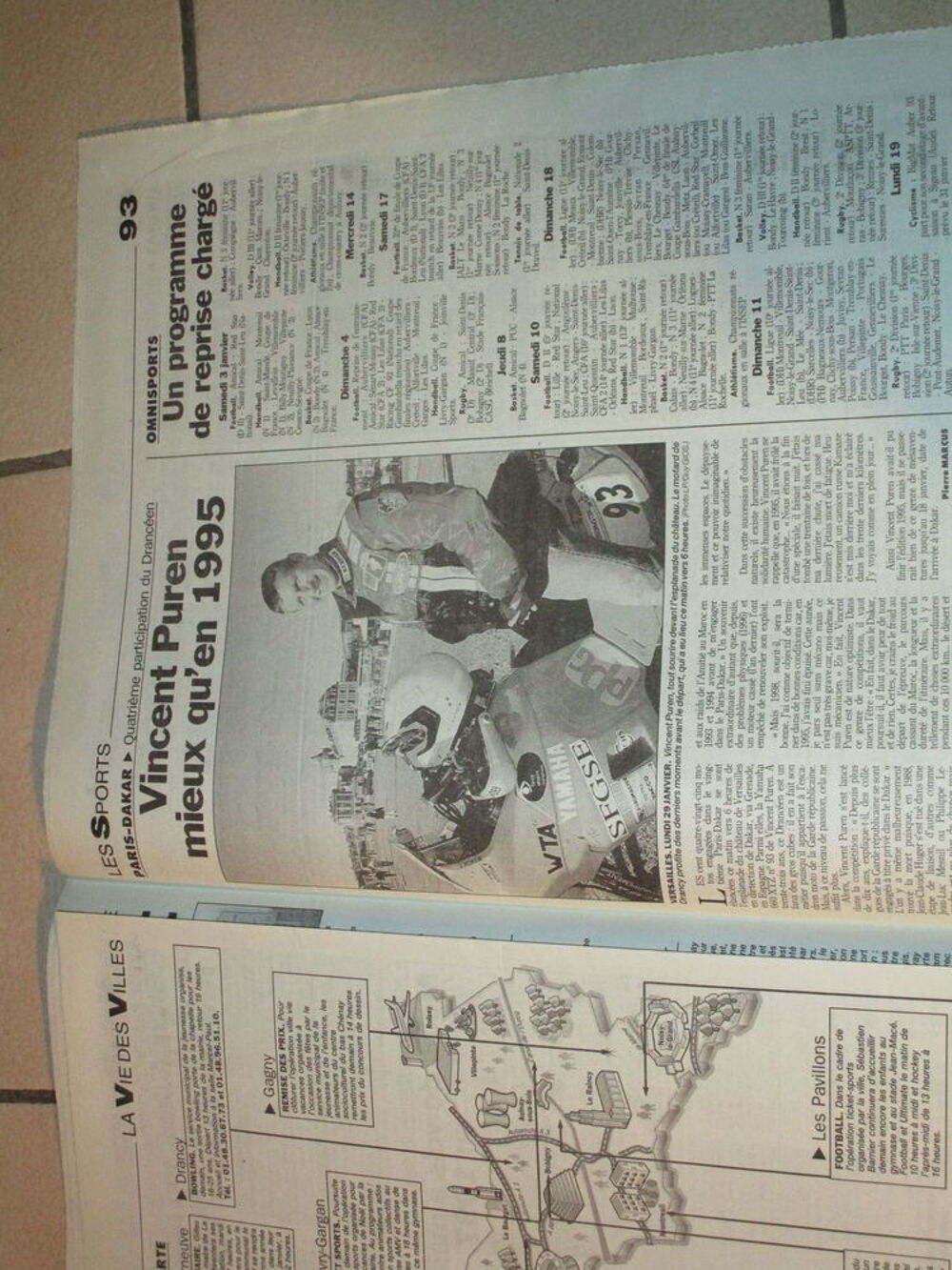 VIEUX JOURNAL 1 JANVIER 1998 