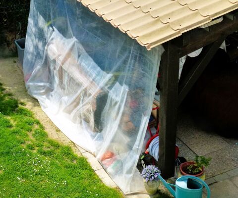 B�che plastique de serre &  jardin 5x3 ml 6 Champigny (51)