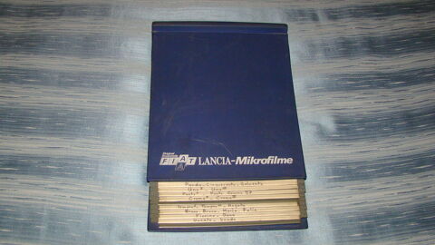 Fichier microfiches pi�ces d�tach�es - v�hicules FIAT 1990 200 Gargenville (78)